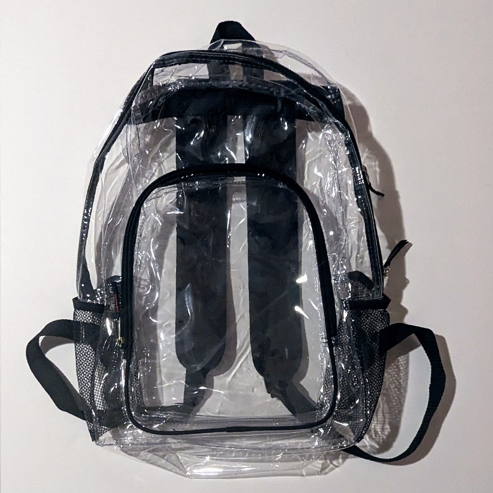 Jomparo Clear Backpack See Through Backpack Transpare… Gem